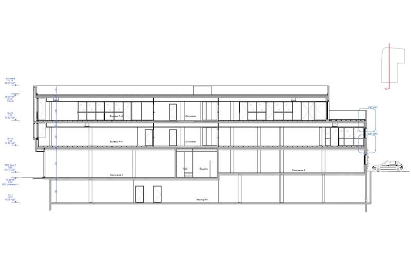 Location de bureau de 336 m² à Le Bouscat - 33110 plan - 1
