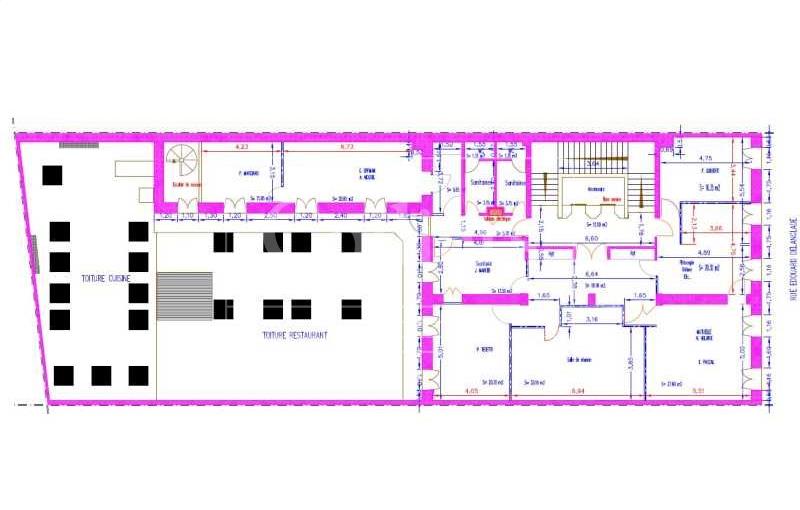 Location de bureau de 1 395 m² à Marseille 6 - 13006 plan - 1