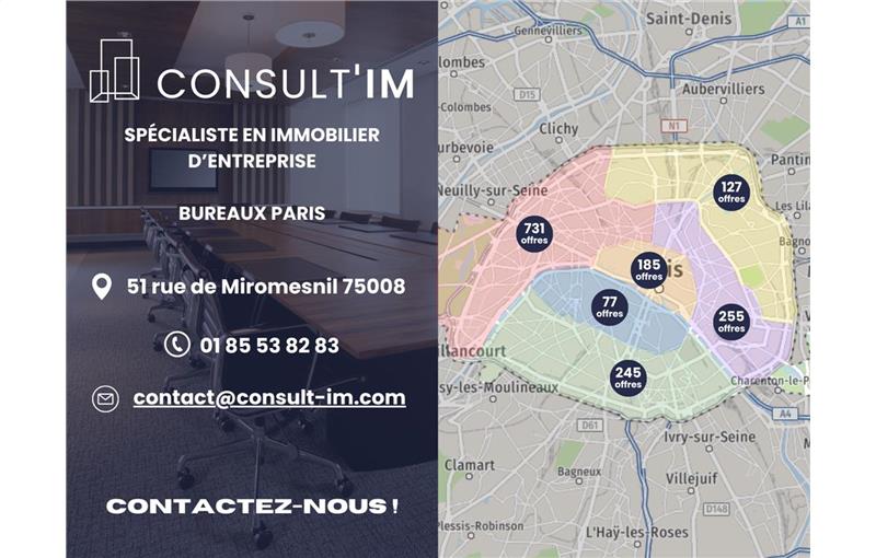 Location de bureau de 172 m² à Paris 10 - 75010 photo - 1