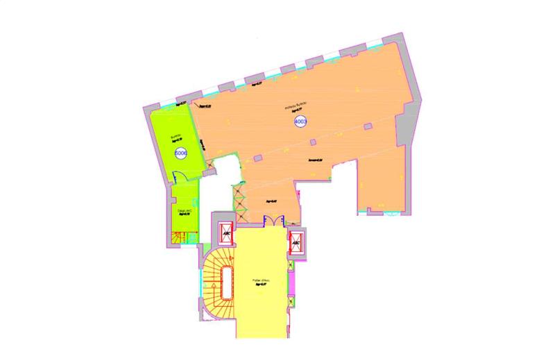 Location de bureau de 141 m² à Paris 8 - 75008 plan - 1