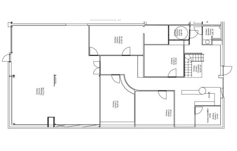 Location d'entrepôt de 388 m² à Magny-les-Hameaux - 78114 plan - 1