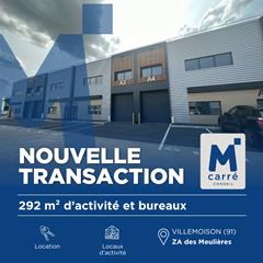 Location entrepôt à Villemoisson-sur-Orge (91360)