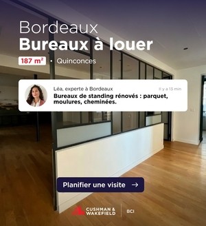 Offre - Bureaux [187 m2] - Août 2026