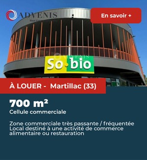 Offre - Commerces [B58190] - Septembre 2026