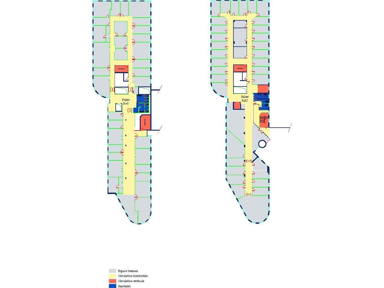 1387 m² pour ce bureaux en location à Noisy le grand