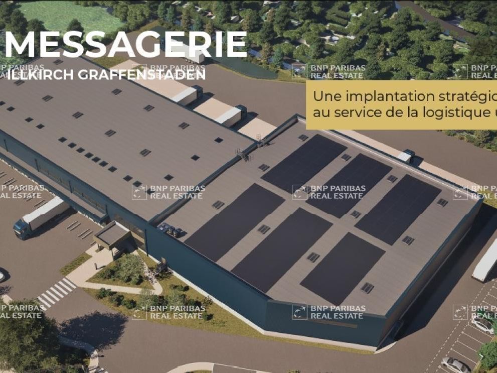 Location Entrepôts classe C 5570 m² non divisibles 67400 Illkirch-graffenstaden