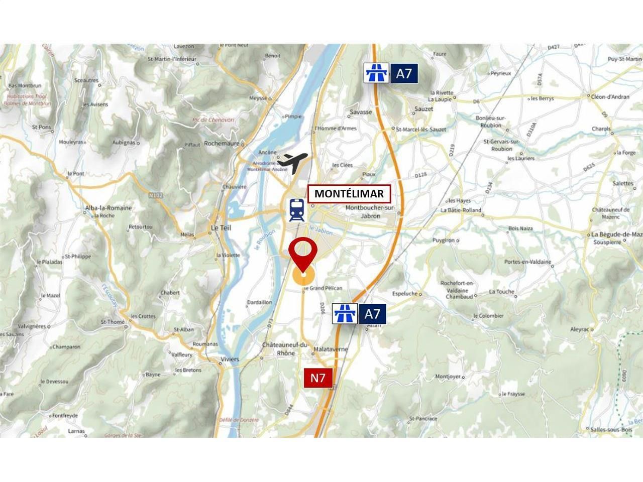 3427 m² pour ce activité en vente à Montélimar