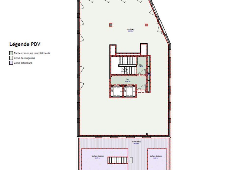 292 m² pour ce bureaux en location à Rouen