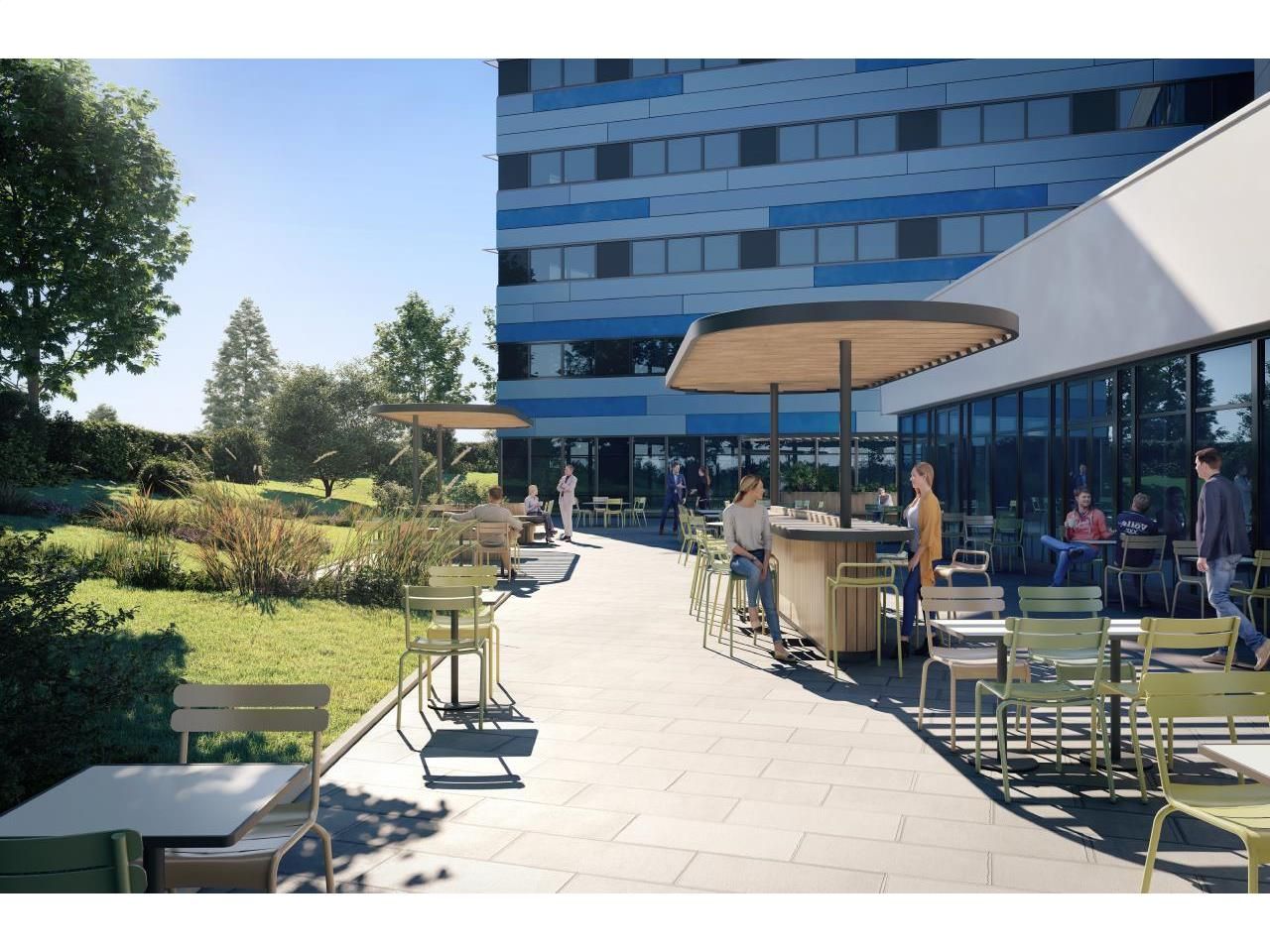 Location Bureaux 13049 m² non divisibles 78140 Velizy villacoublay