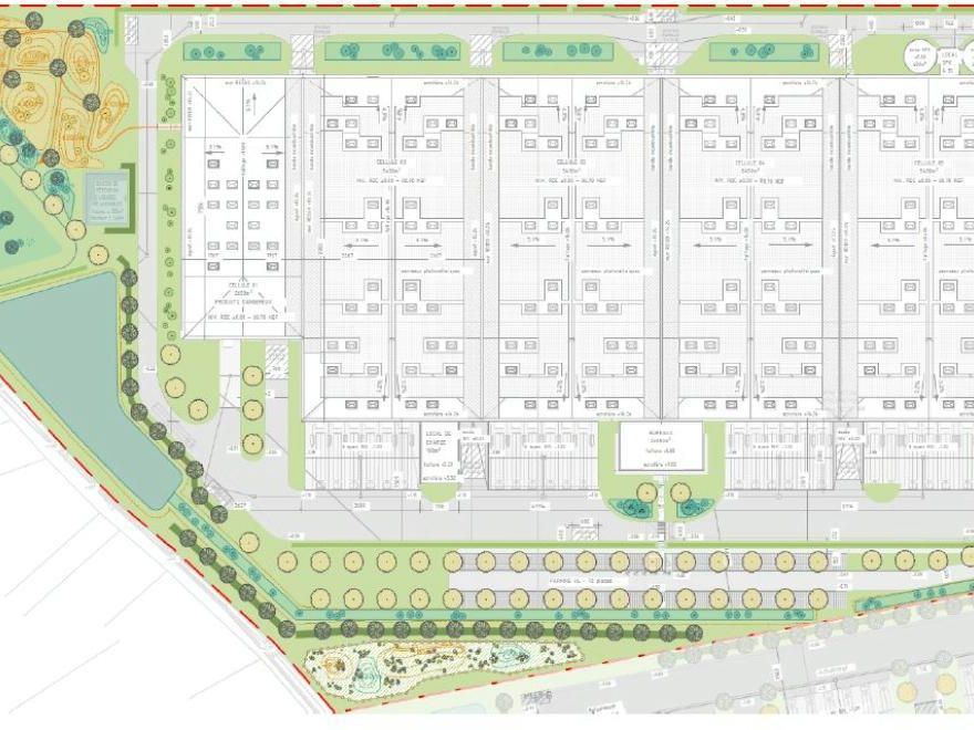 25798 m² pour cetentrepôts classe a en location à Isles-sur-suippe