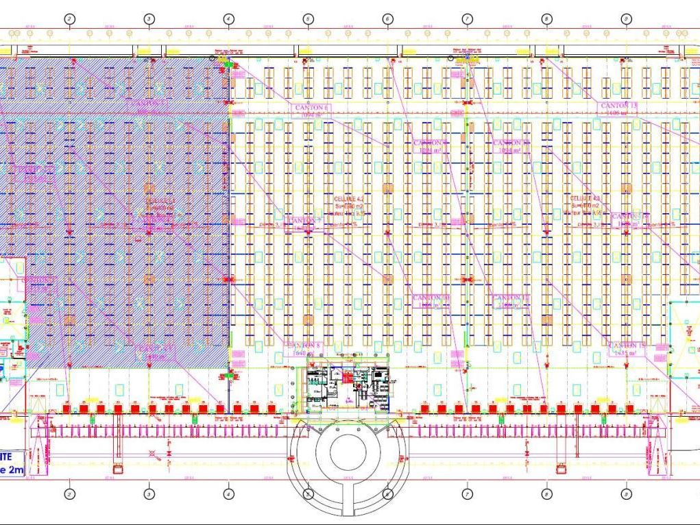 20496.39 m² pour cetentrepôts classe a en location à Moissy-cramayel