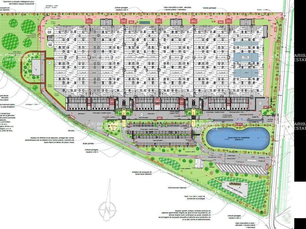 37830 m² pour cetentrepôts classe a en vente à Derval