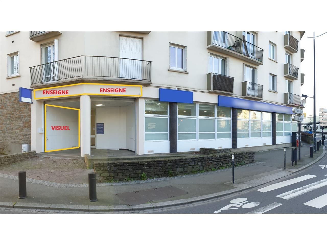 Nous vous proposons à la location une surface de 