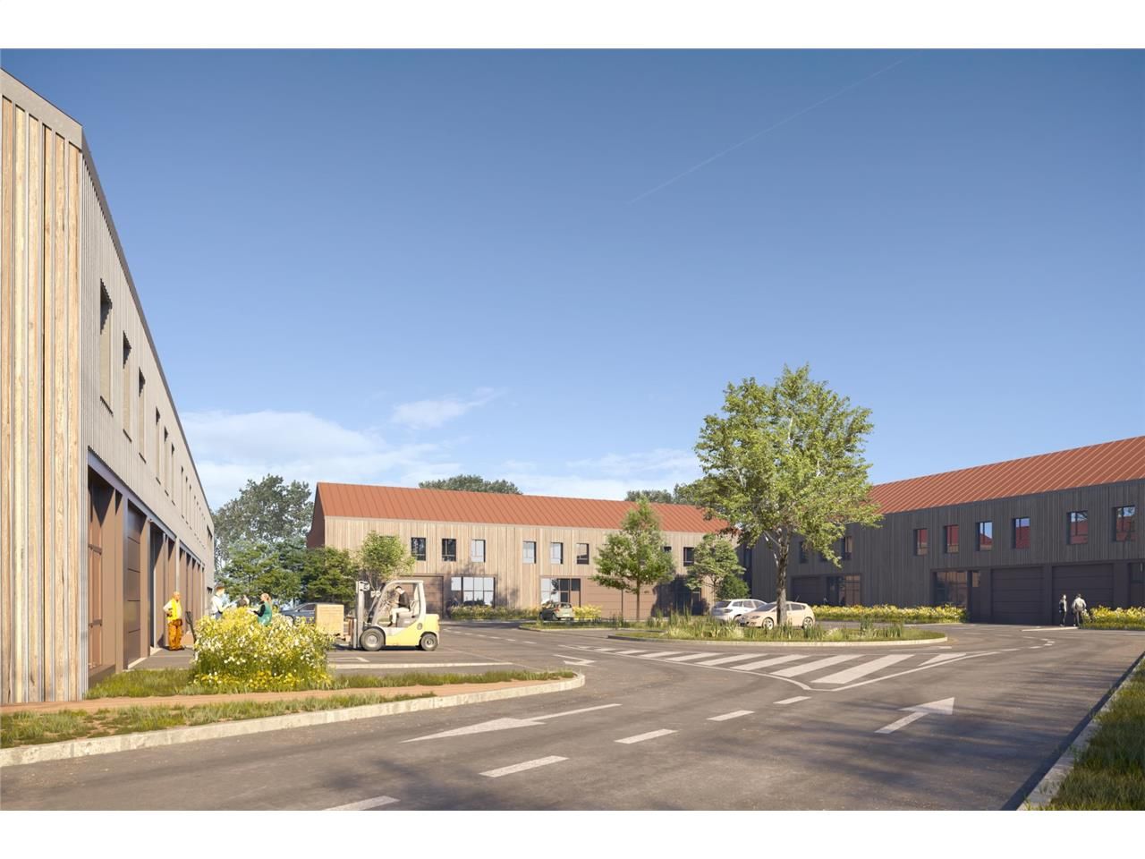 Dans une zone d'activité dynamique du sud de Nant