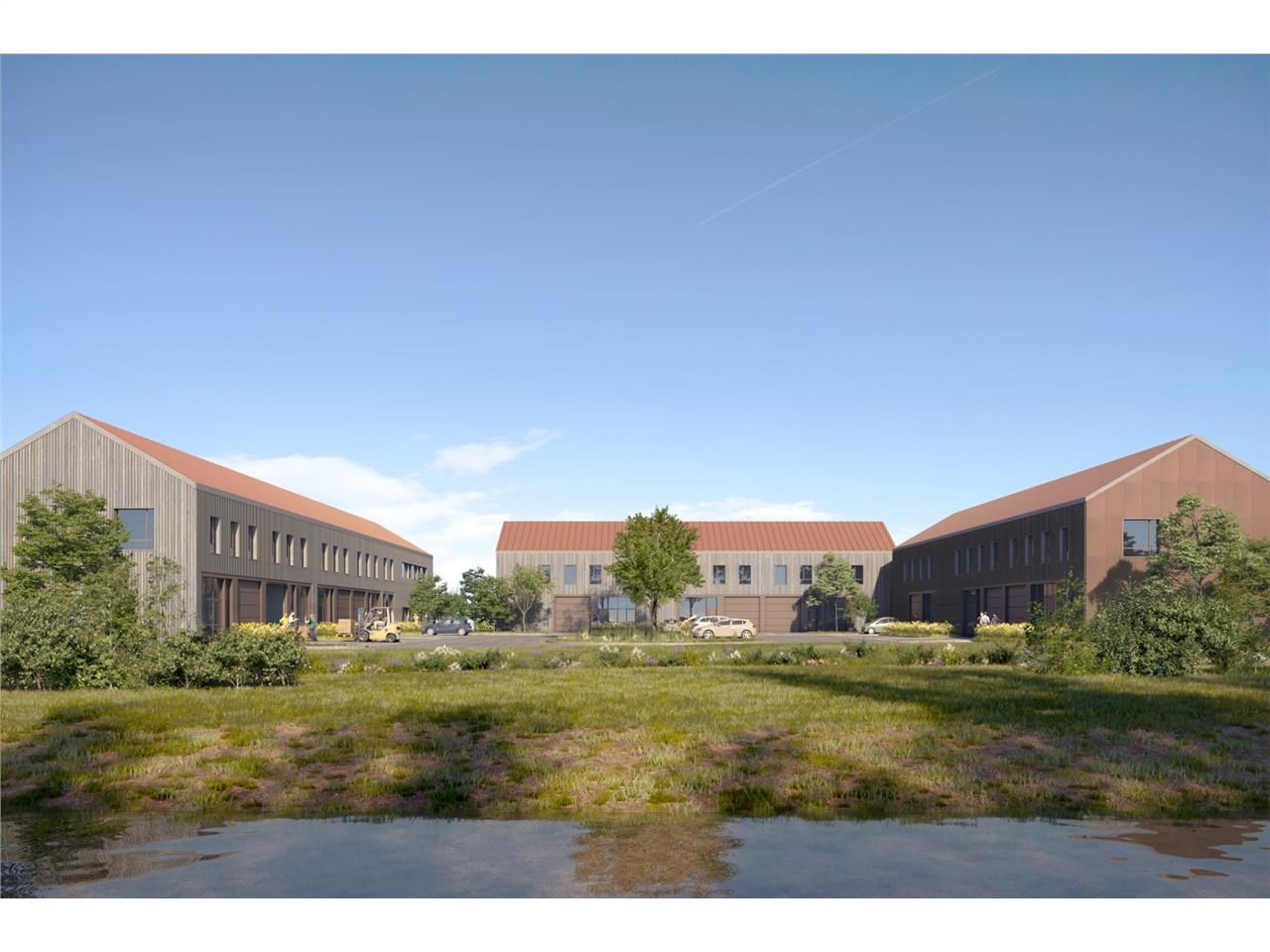 Dans une zone d'activité dynamique du sud de Nant