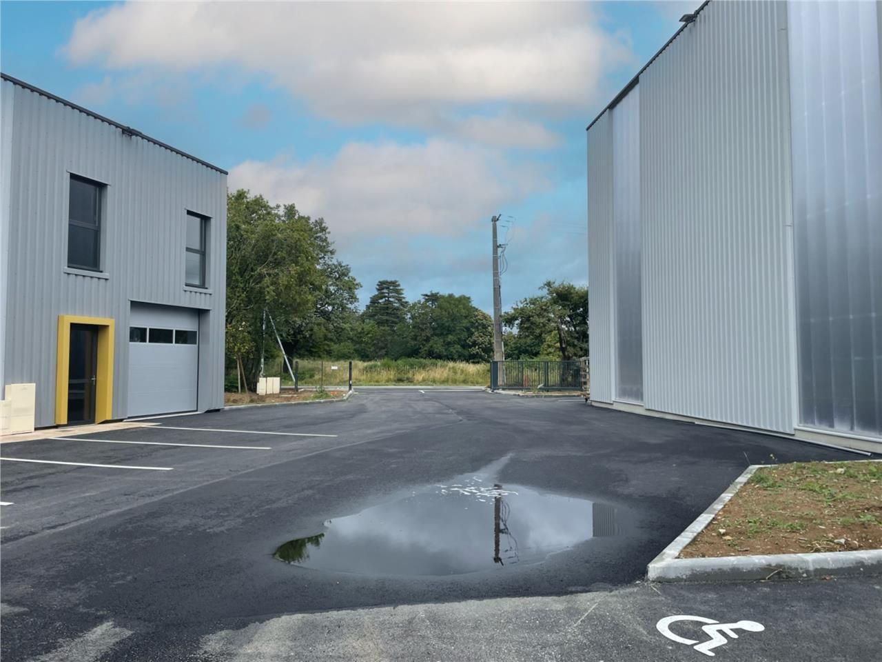 A la sortie de la zone d'Atlantis, sur la commune