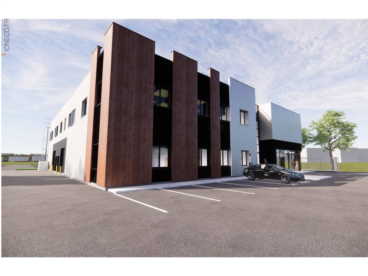 En plein coeur de la zone de Brais à St Nazaire, 