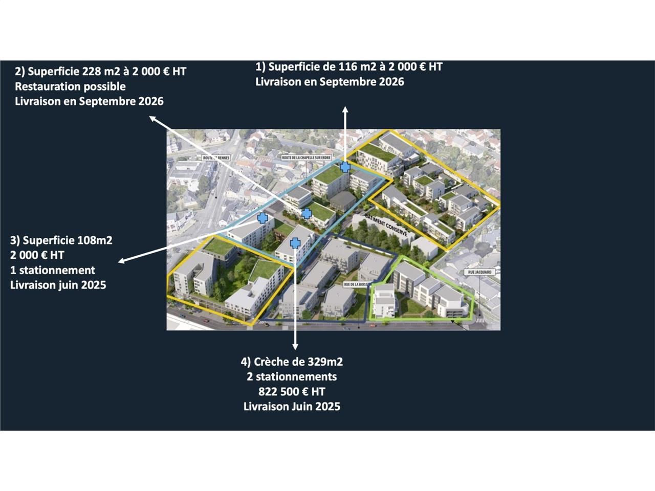 Cette construction offre une programmation mixte 