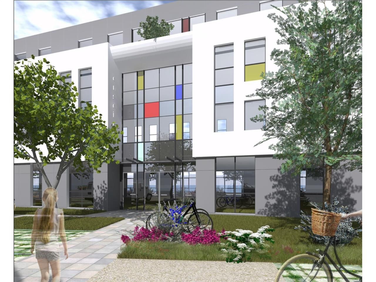 A Guérande,  au sein d'un immeuble tertiaire neuf