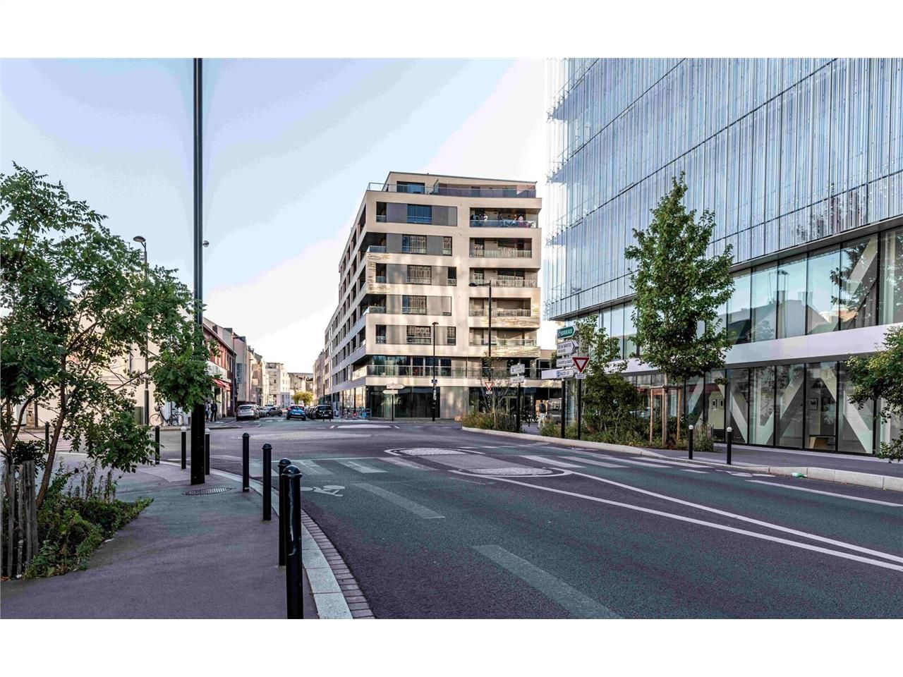 Entre centre-ville et le quartier d'affaires d'Eu