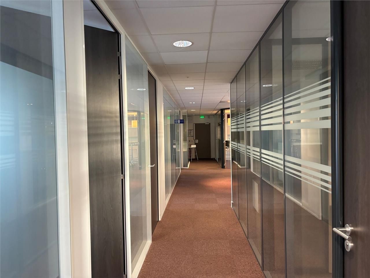 Nous vous présentons un plateau de bureaux d'envi