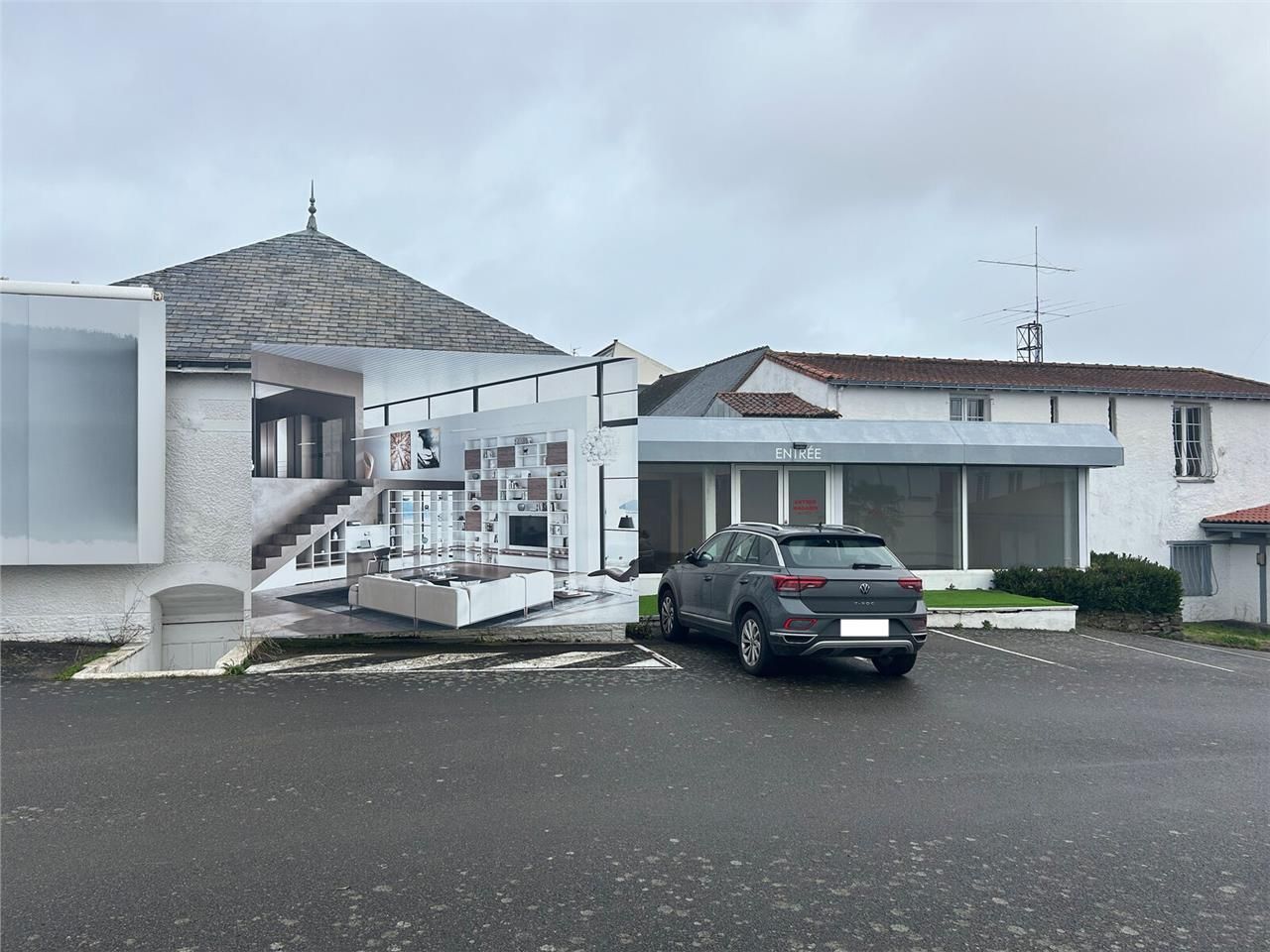 Nous proposons à la location un local commercial 