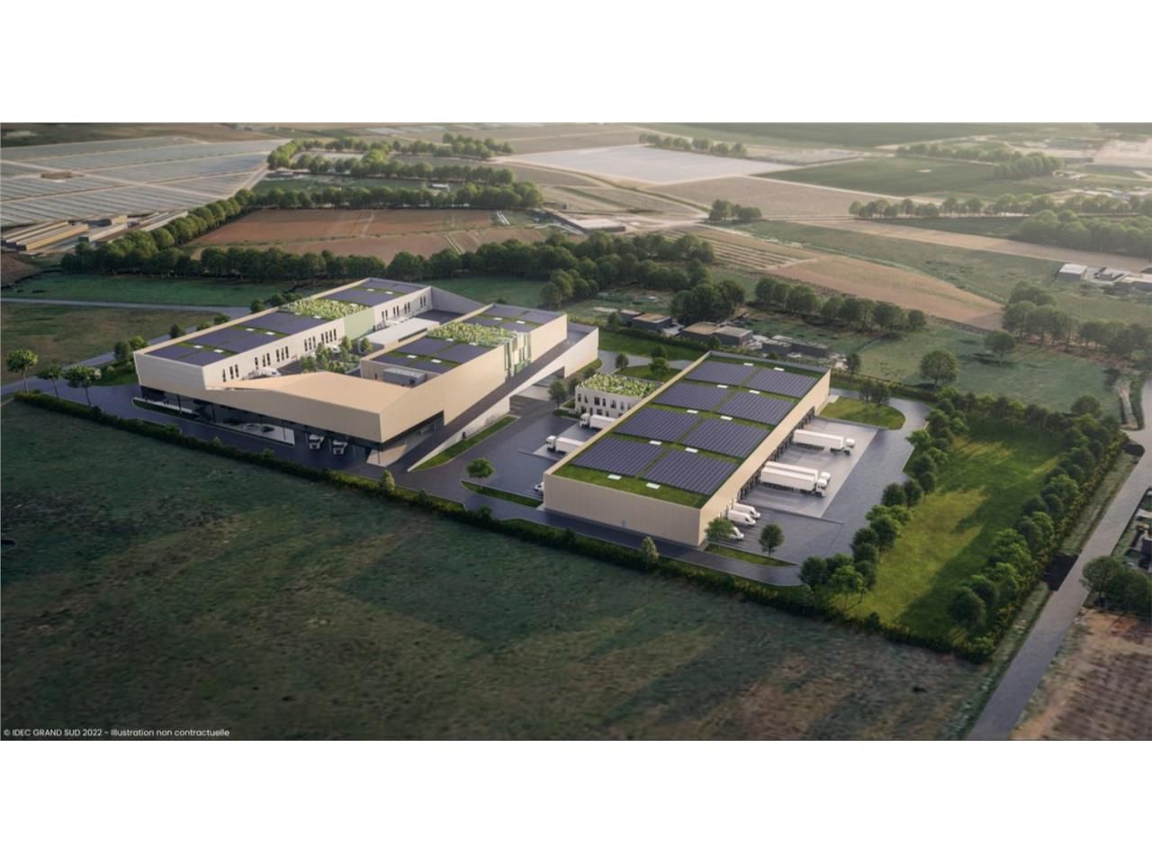 A Mauguio, programme d'Hôtel Hybride et bâtiment 