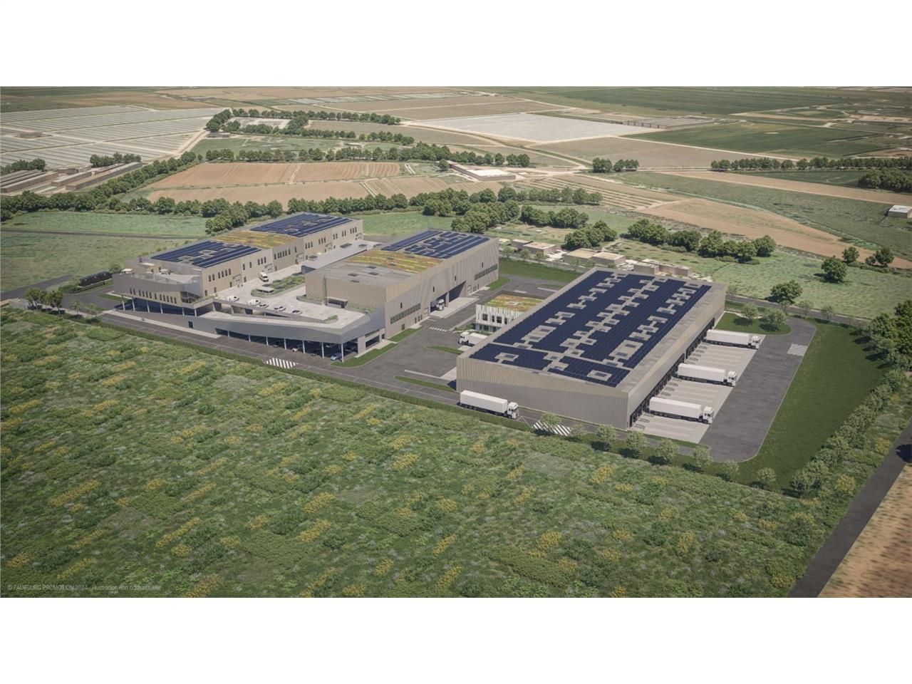 A Mauguio, programme d'Hôtel Hybride et bâtiment 