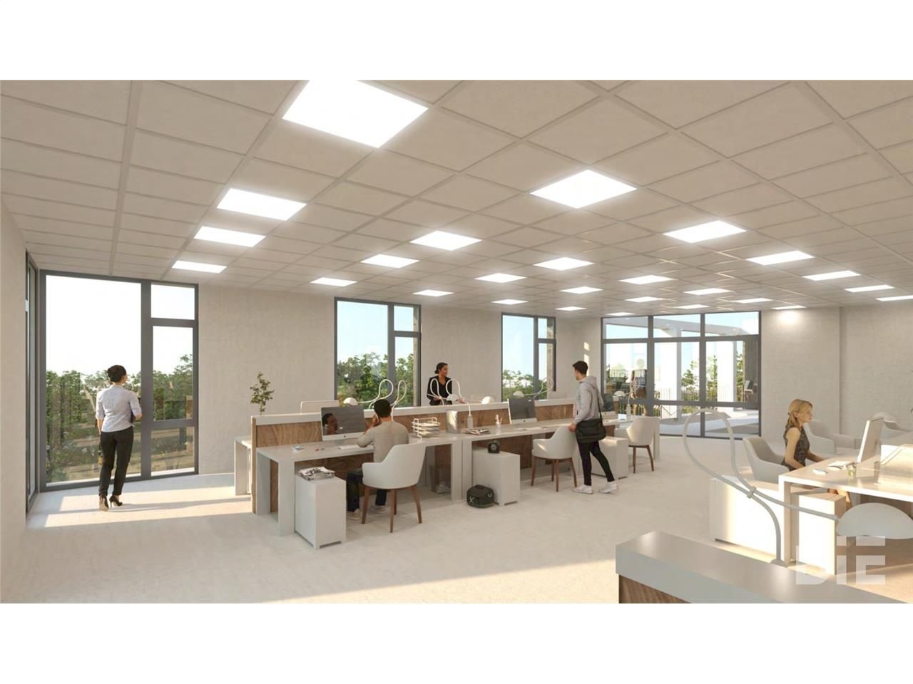 Au sein de l'environnement tertiaire et loisirs d