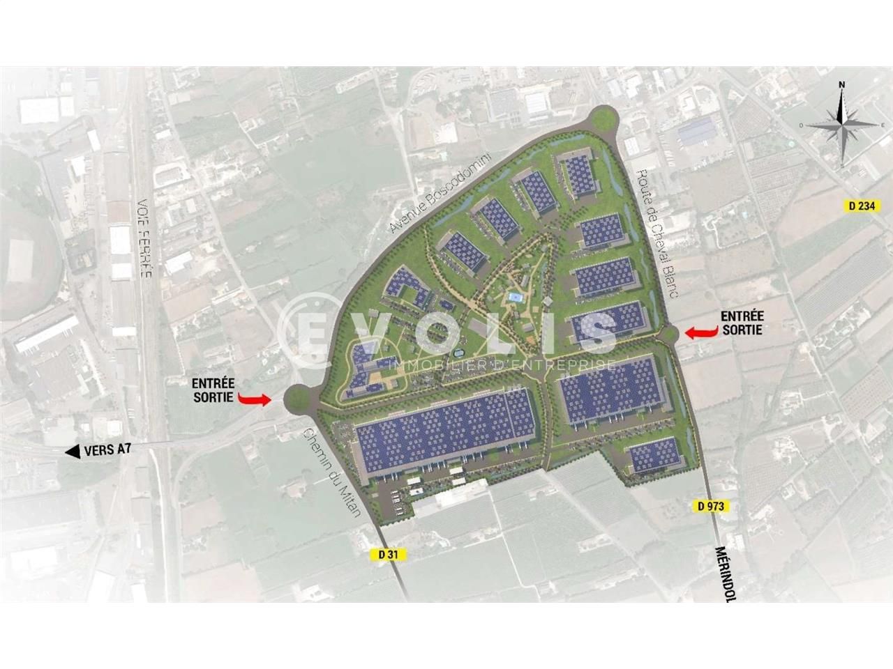 Foncier à vocation économique  de 46 467 m² à Cav