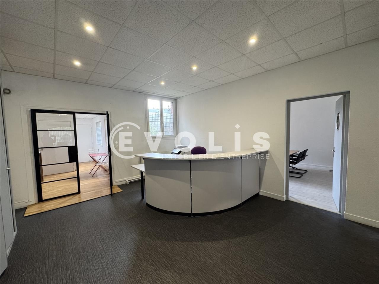 LOCATION - BUREAUX - 100 m²  Evolis Amiens vous p