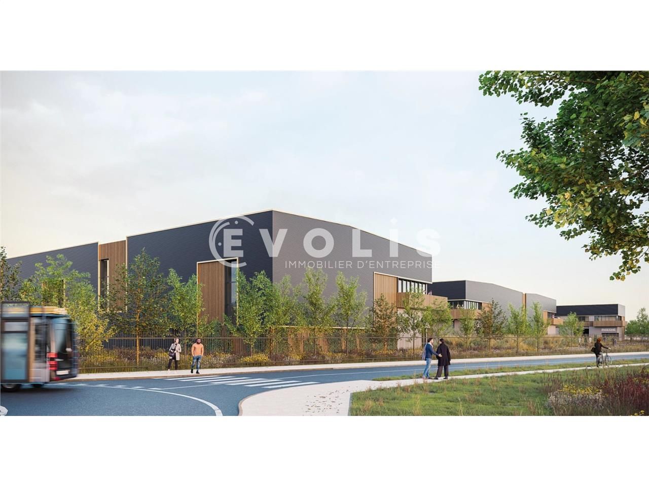 Parc d'activités neuf à Chalifert (77) - Disponib
