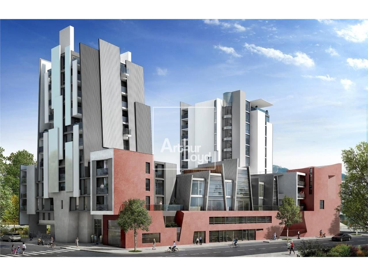 A Grenoble, sur la Presqu'île, secteur Cambridge,