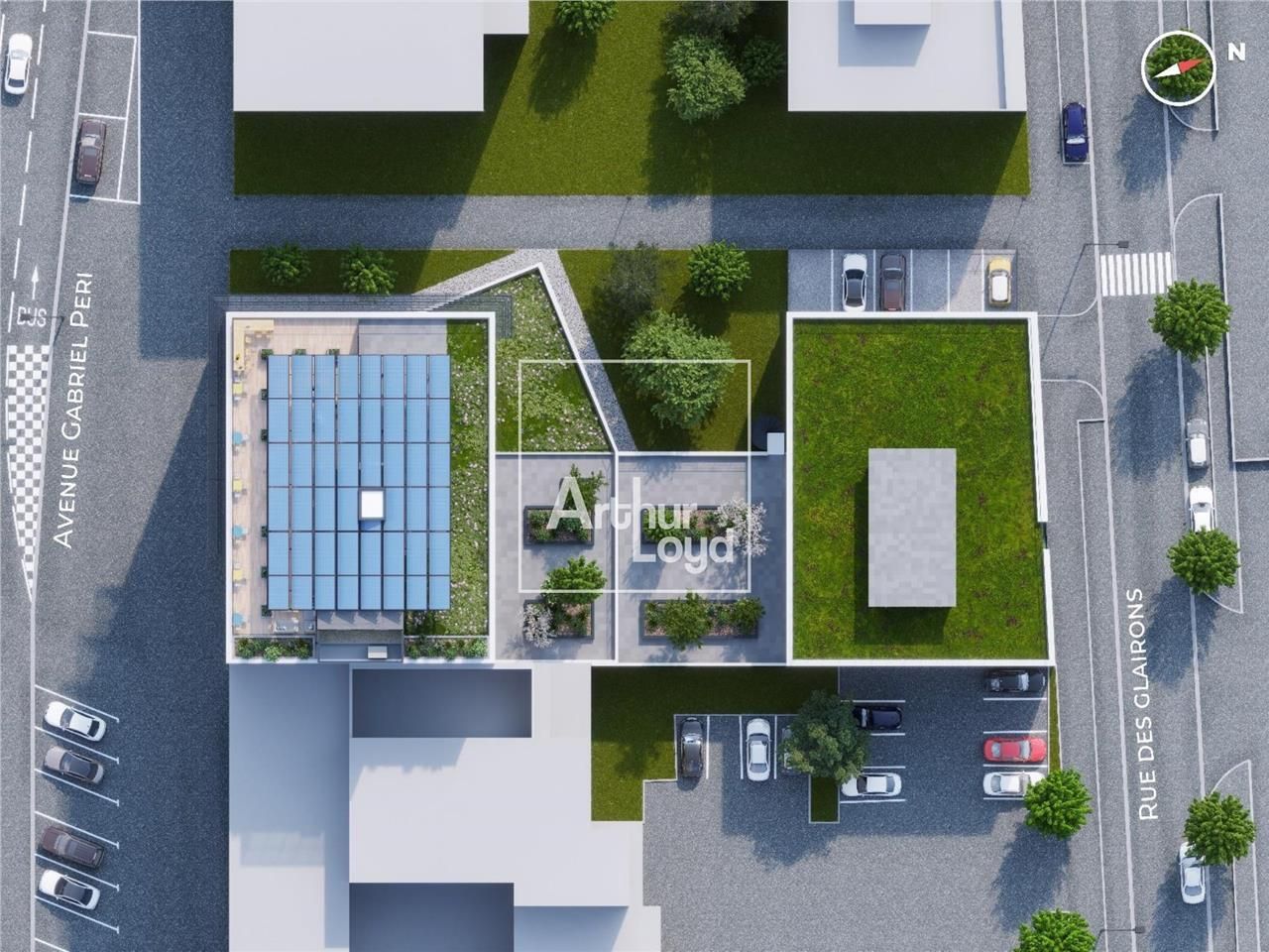 Location bureaux 1775 m² divisibles à partir de 70 m²