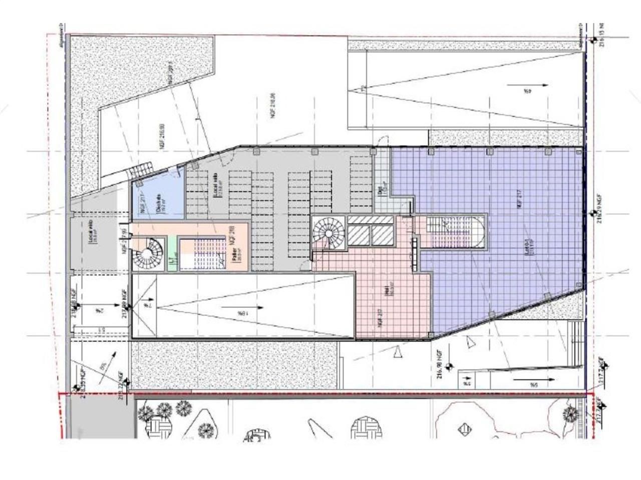 Vente bureaux 3686 m² divisibles à partir de 217 m²