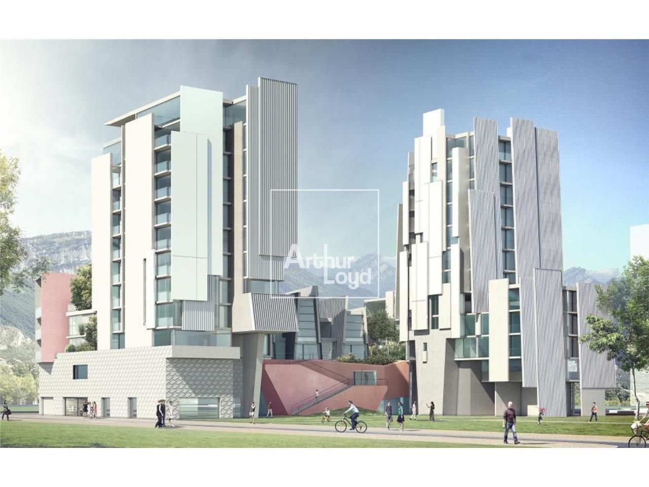 A Grenoble, sur la Presqu'île, secteur Cambridge,