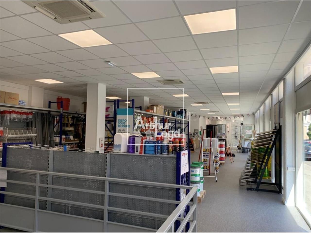 Surface commerciale conséquente (260 m² avec gran