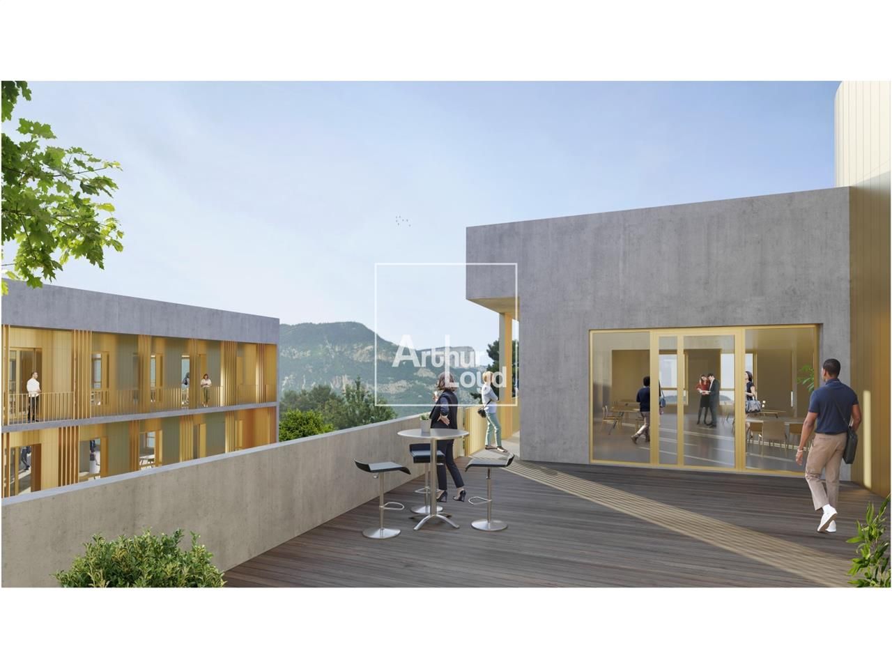 A Saint-Martin-Le-Vinoux, à proximité immédiate d