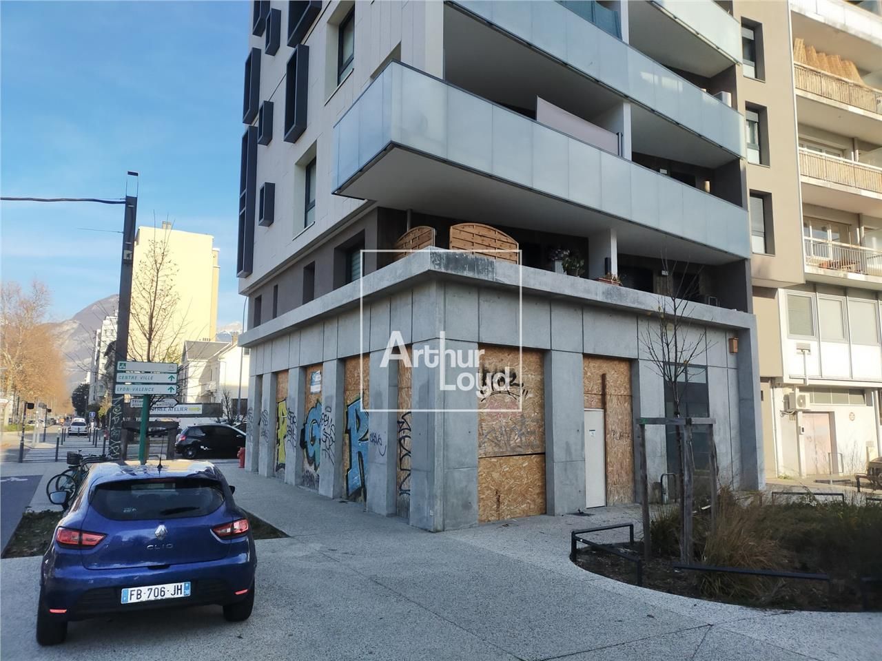 Au coeur de Grenoble, sur les grands boulevards, 