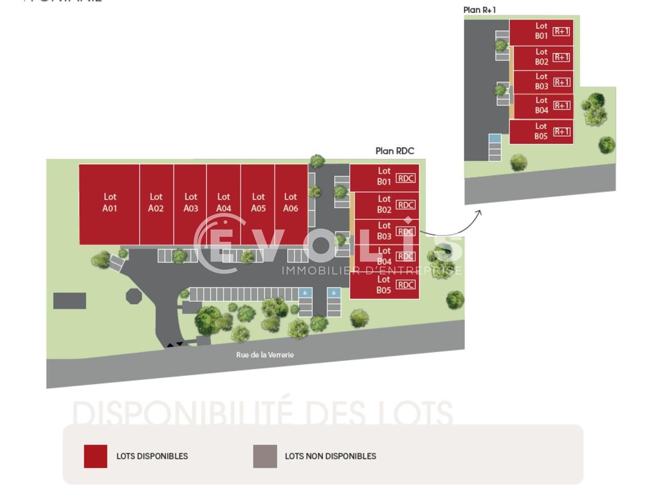 EXCLUSIF ! Locaux d'activité et bureaux à livrer 