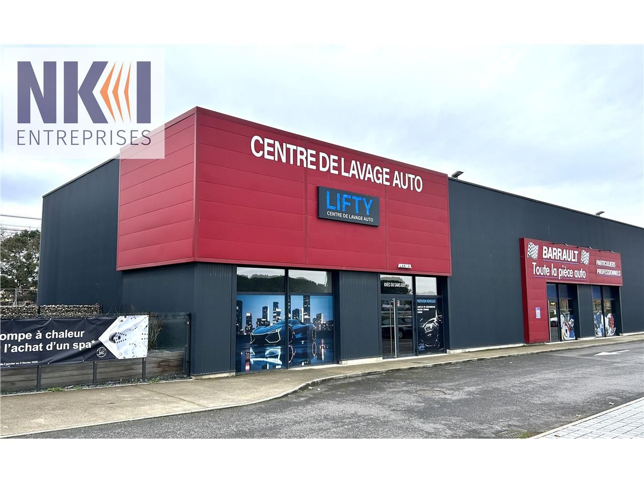Location Local d'activités 516 m² non divisibles