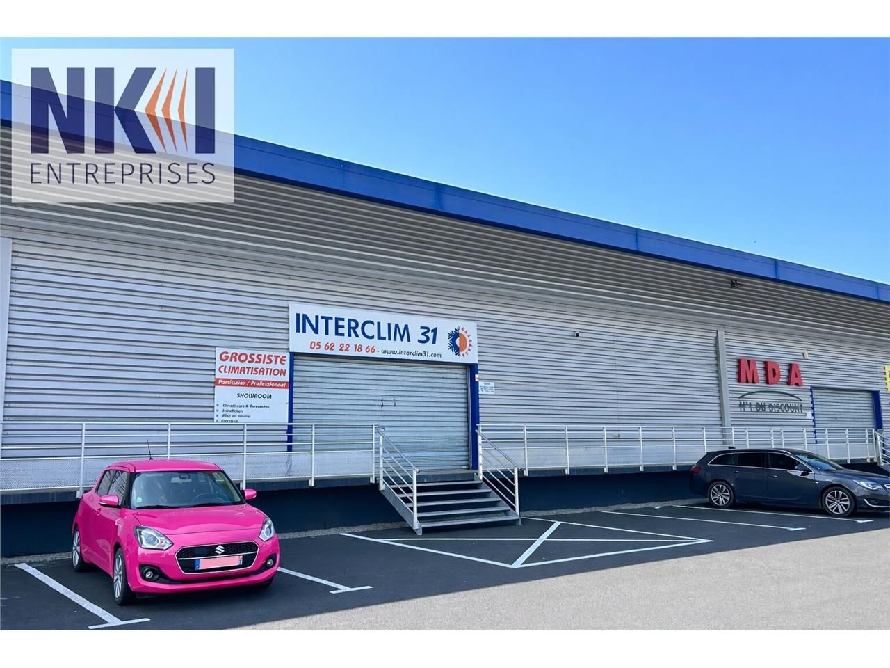 Location Local d'activités 278 m² non divisibles