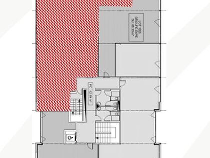Location bureaux 349 m² non divisibles