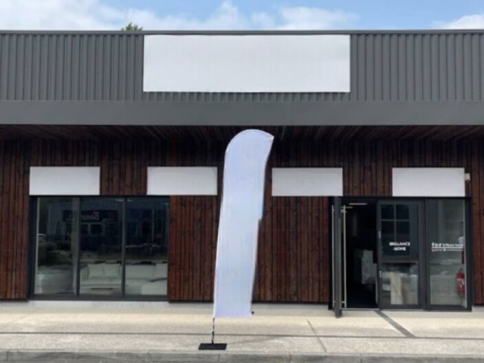 Au sein de la zone commerciale Mérignac Soleil, d