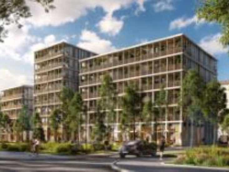 A Bordeaux Bastide, le long du quai de Brazza, si