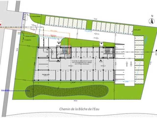 Location bureaux 382 m² divisibles à partir de 107 m²