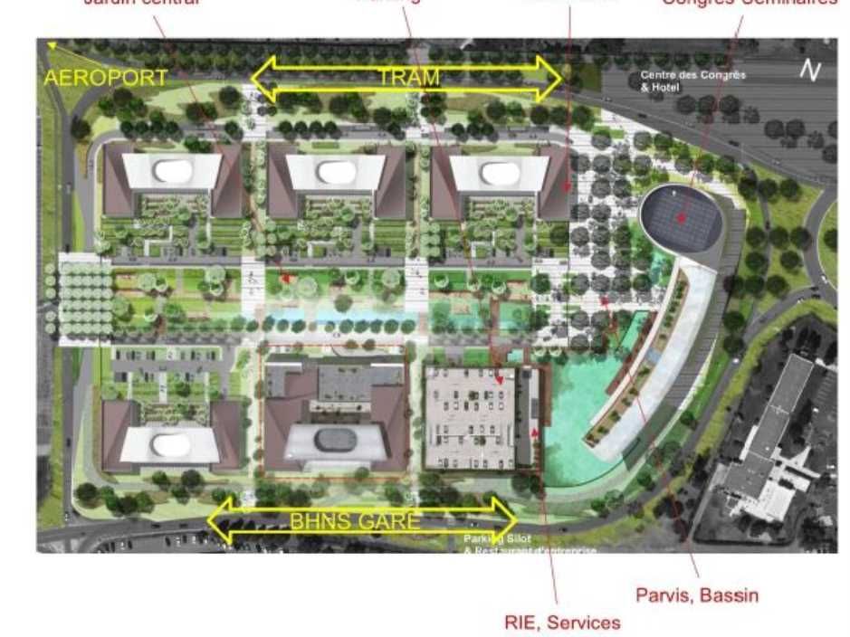 Vente bureaux 4941 m² divisibles à partir de 250 m²