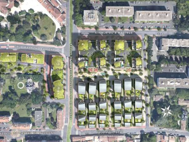 Location locaux commerciaux 1790 m² divisibles à partir de 108 m²