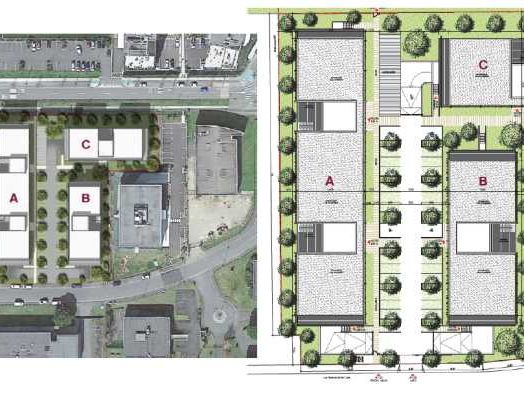 Location bureaux 190 m² non divisibles