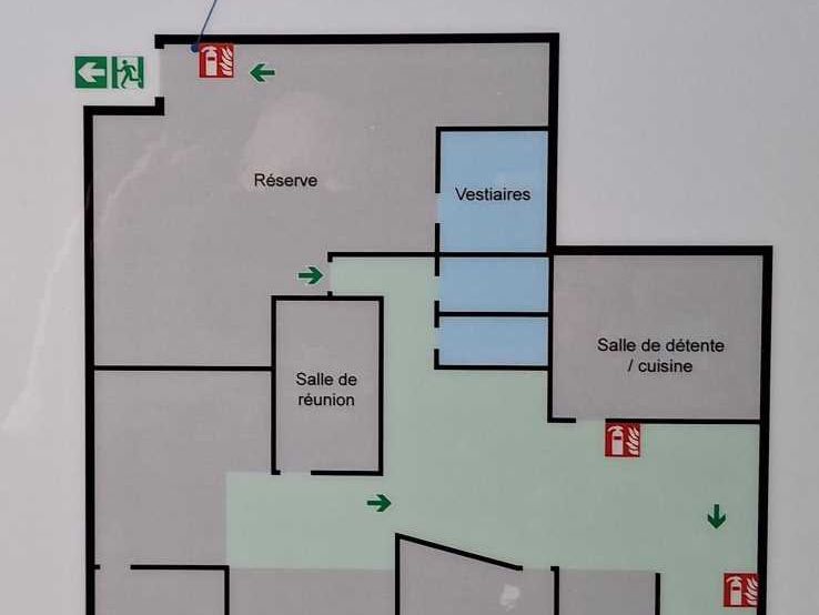 Location bureaux 290 m² non divisibles